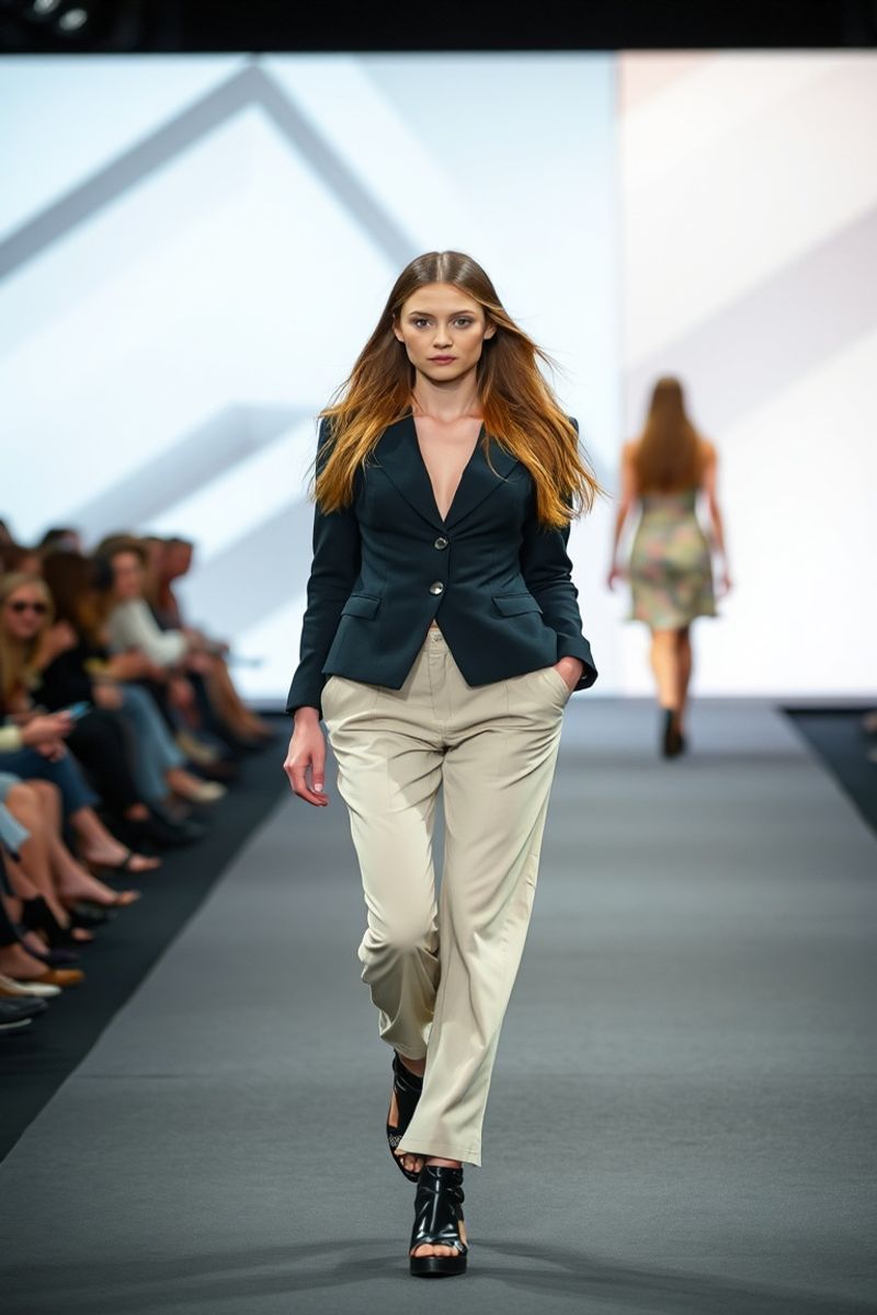 Emilia Steiner fashion runway walk