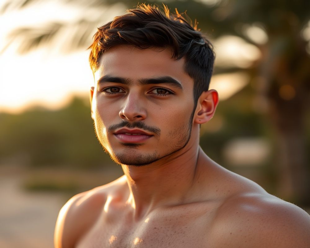 Gabriel Alves lifestyle personality shot in natural outdoor setting