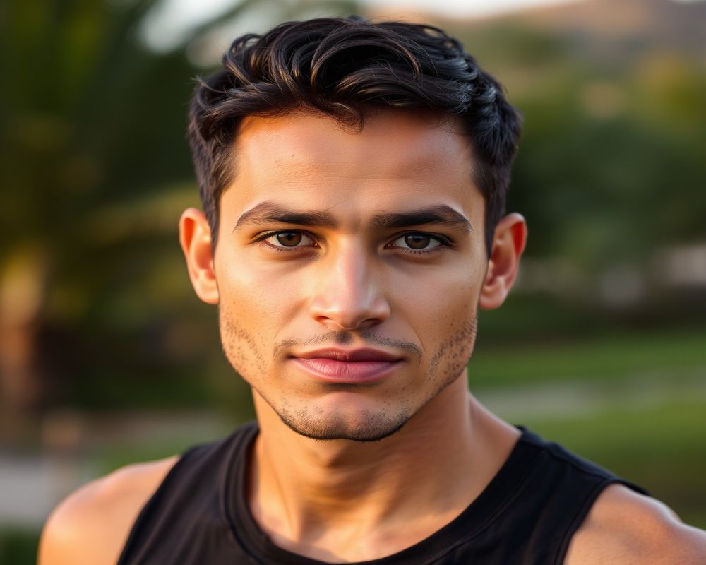 Gabriel Costa natural outdoor lifestyle portrait