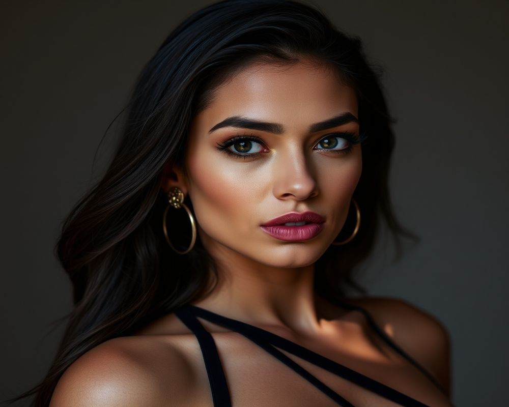 Gabriela Costa high fashion editorial photograph