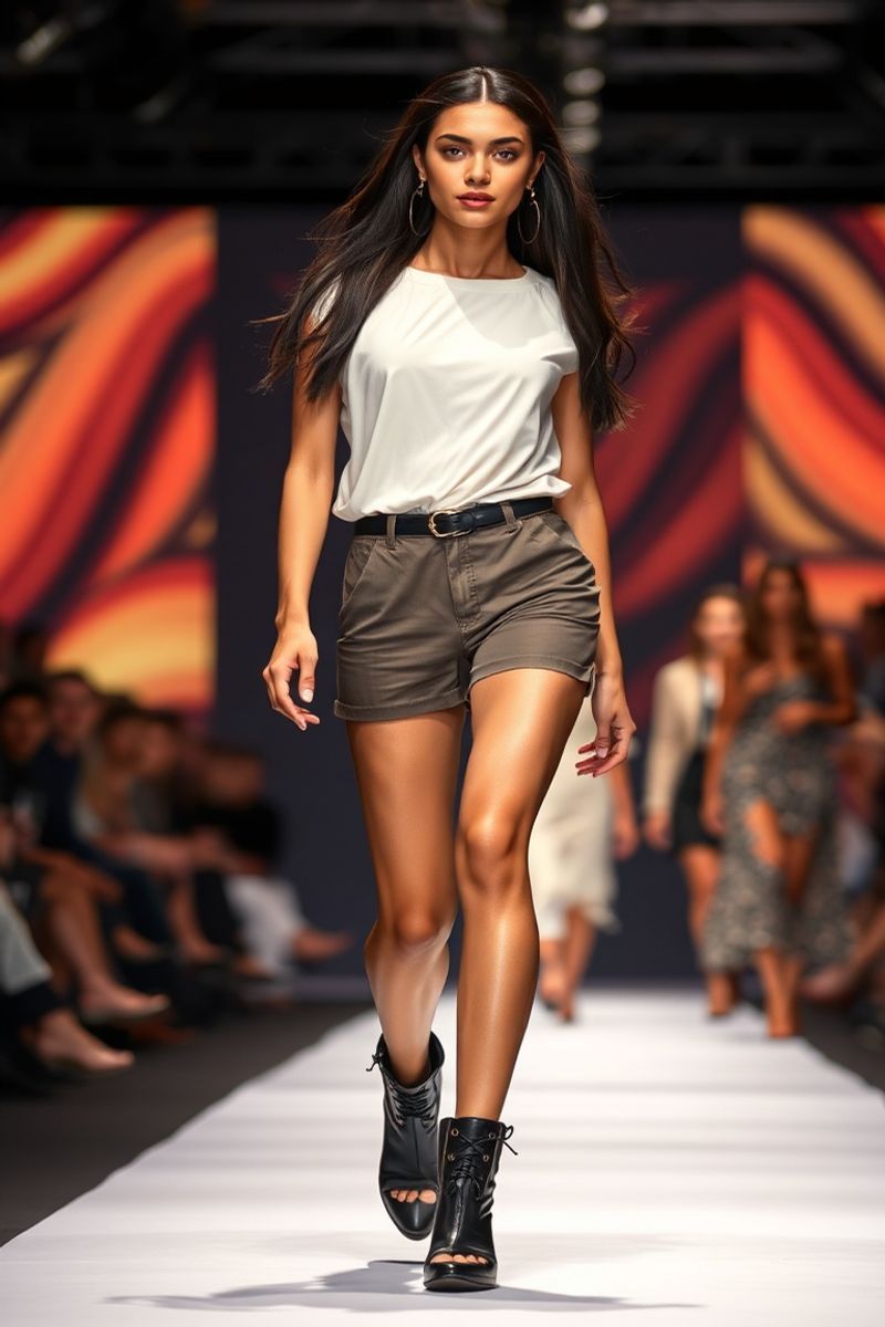Gabriela Ferreira fashion runway walk