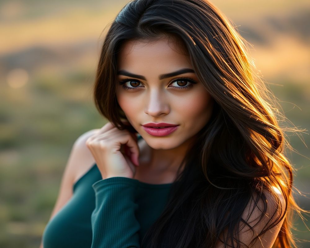 Gabriela Silva lifestyle personality shot in natural outdoor setting