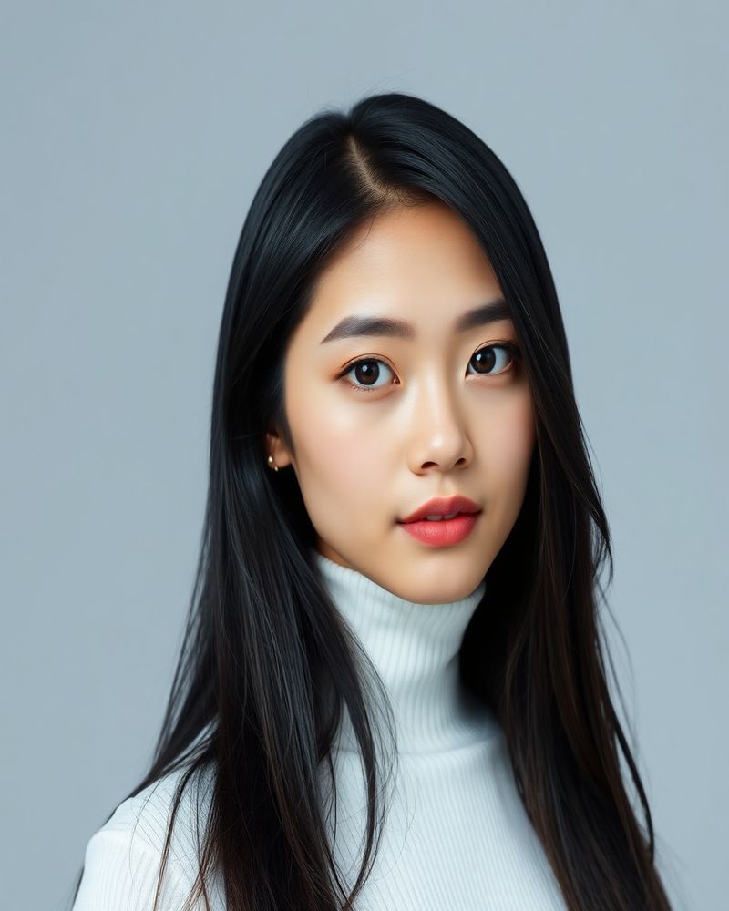 Hana Matsumoto professional headshot, studio lighting with neutral background