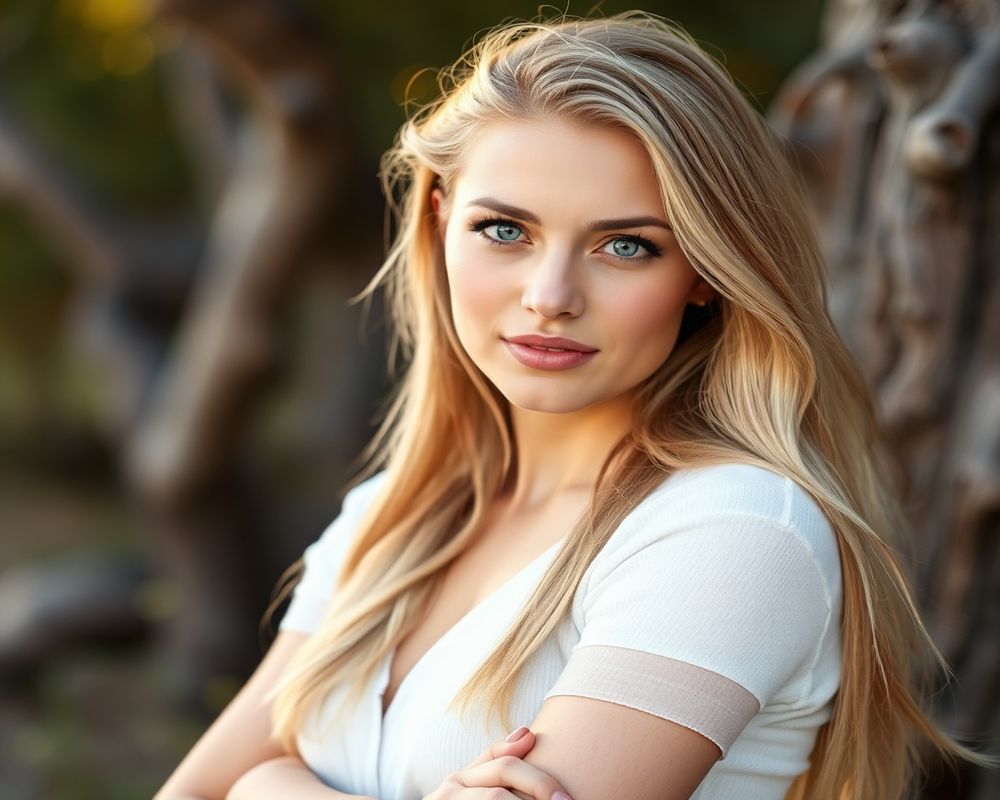 Harper Mitchell lifestyle personality shot in natural outdoor setting