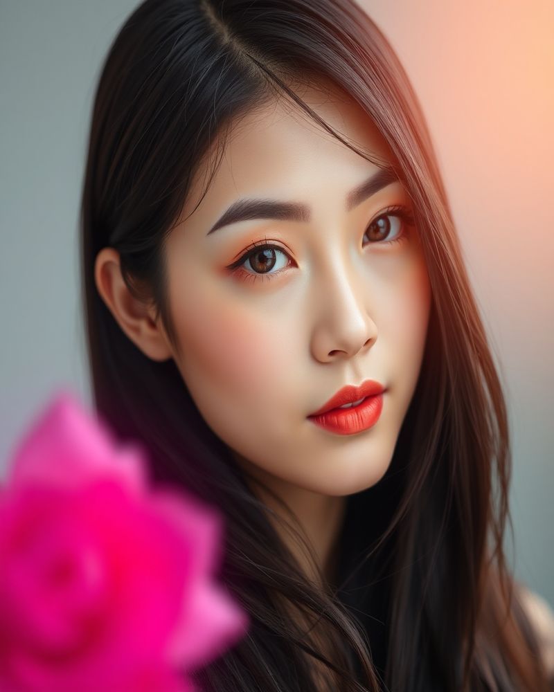 Hina Watanabe beauty close-up portrait