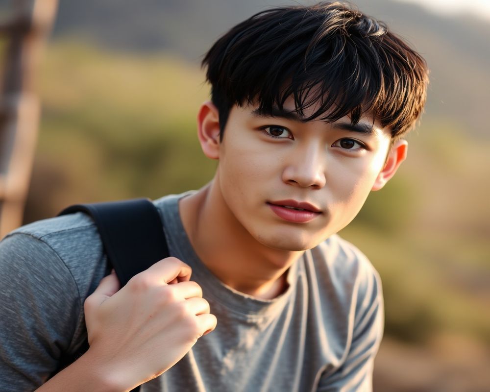 Hyun-Woo Choi natural outdoor lifestyle portrait