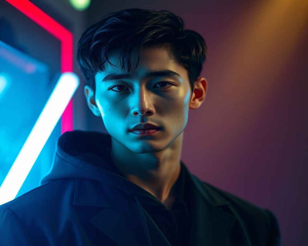 Hyun-Woo Lee high fashion editorial photograph