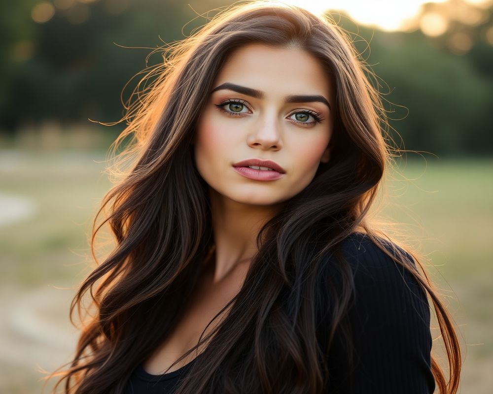 Isabela Fernandes lifestyle personality shot in natural outdoor setting