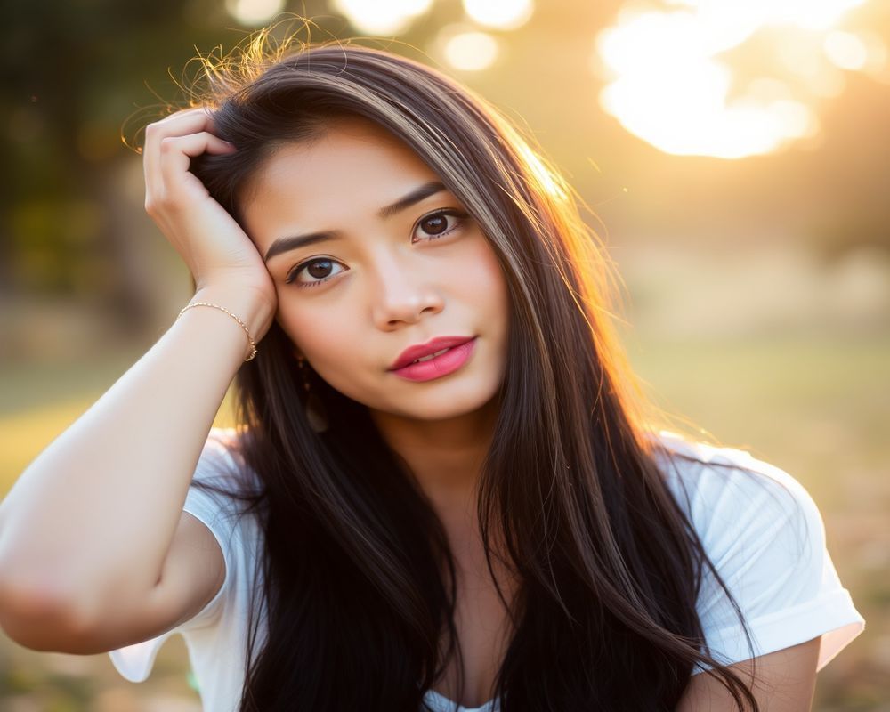 Isabela Reyes lifestyle personality shot in natural outdoor setting