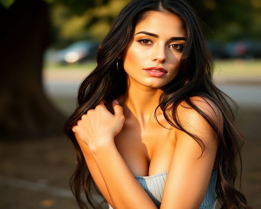 Isabela Rodrigues natural outdoor lifestyle portrait