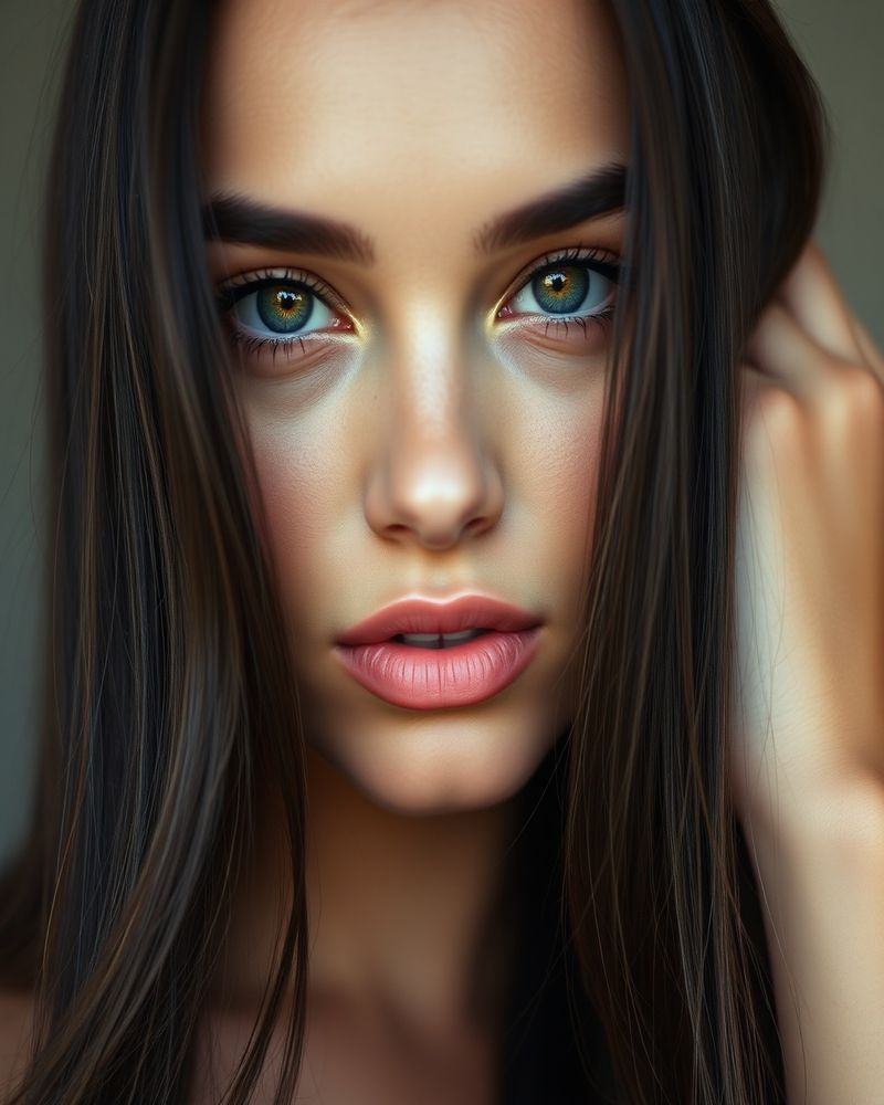 Isabela Rodrigues beauty close-up portrait