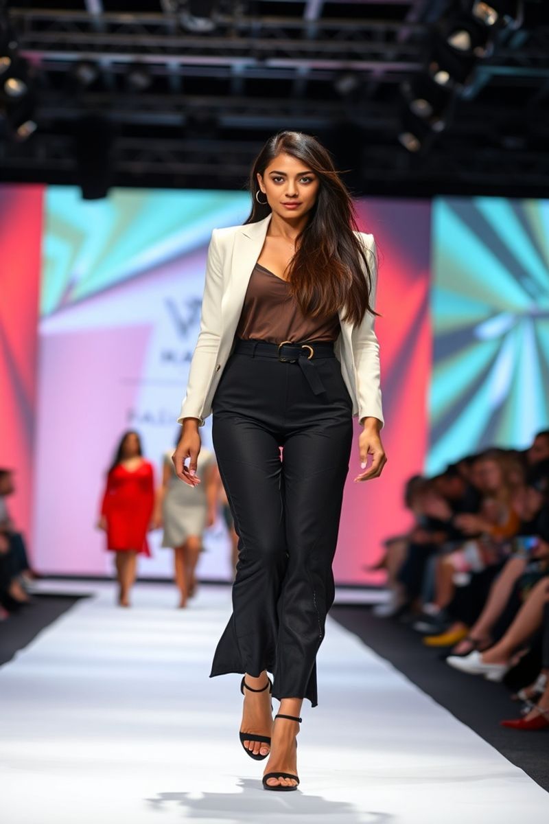 Isabela Rodrigues fashion runway walk
