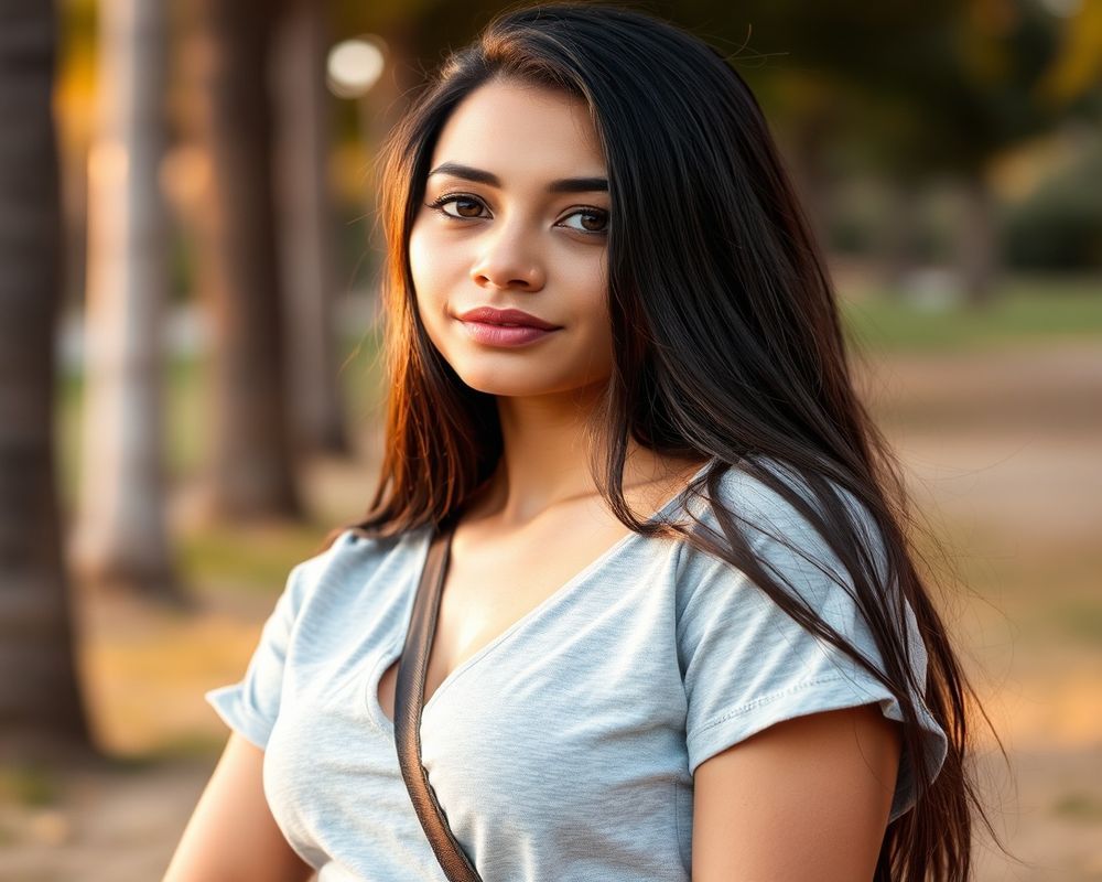 Isabella Costa lifestyle personality shot in natural outdoor setting