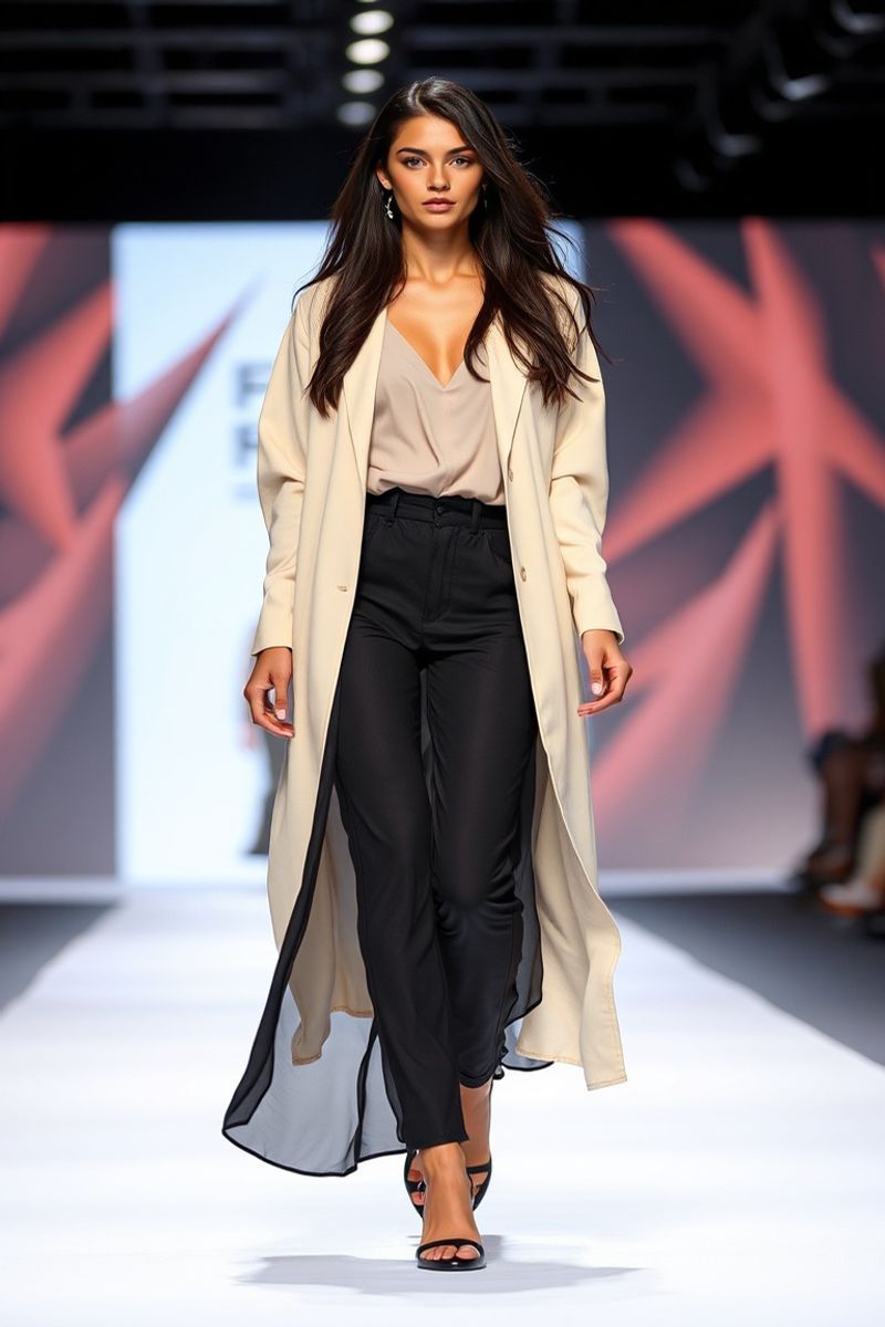 Isabella Mendes fashion runway walk