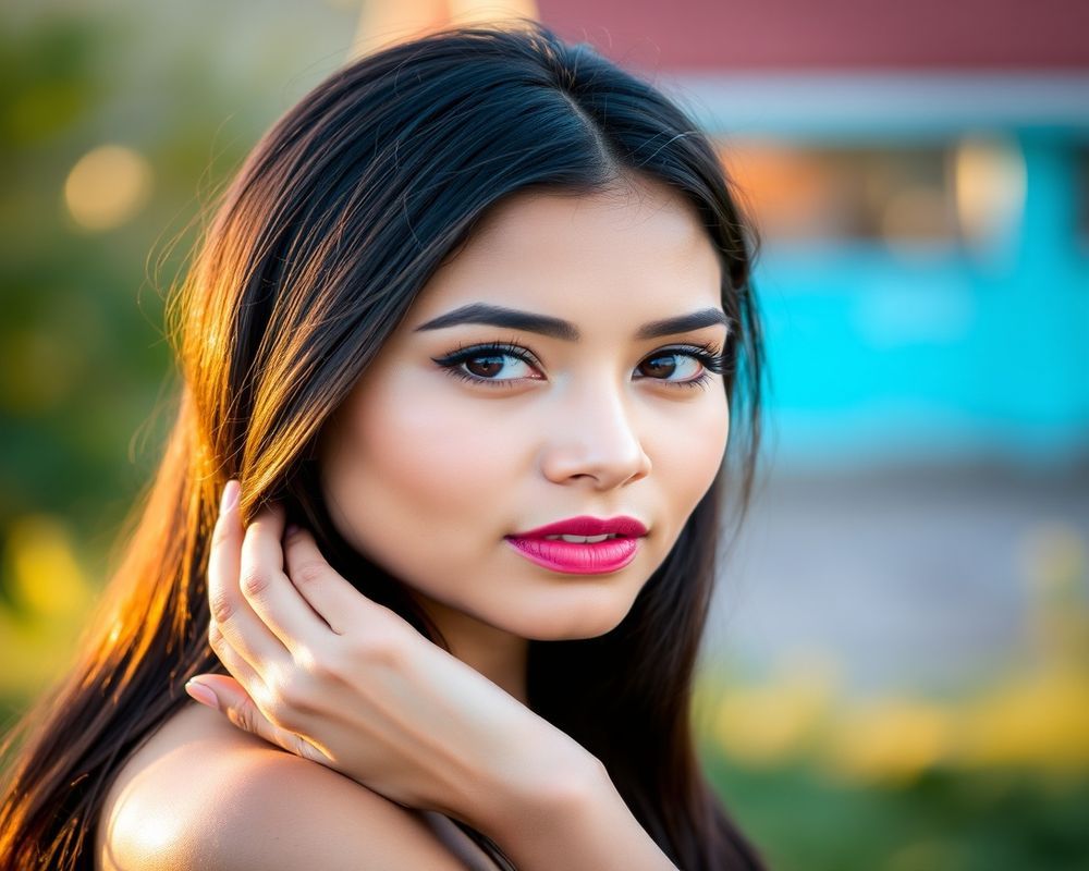 Isabella Montenegro natural outdoor lifestyle portrait