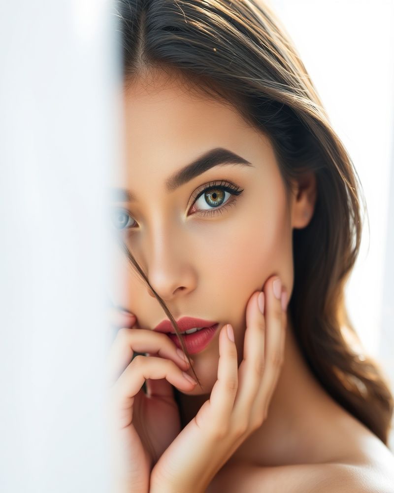 Isabella Montenegro beauty close-up portrait