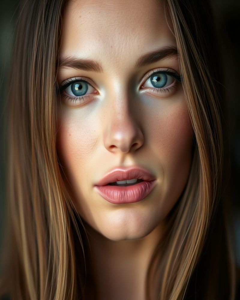Isabella Montgomery beauty close-up portrait