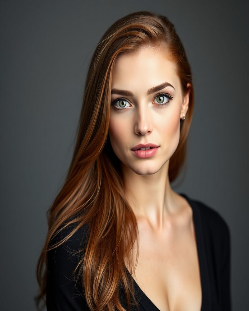 Isabella Moretti professional headshot, studio lighting with neutral background