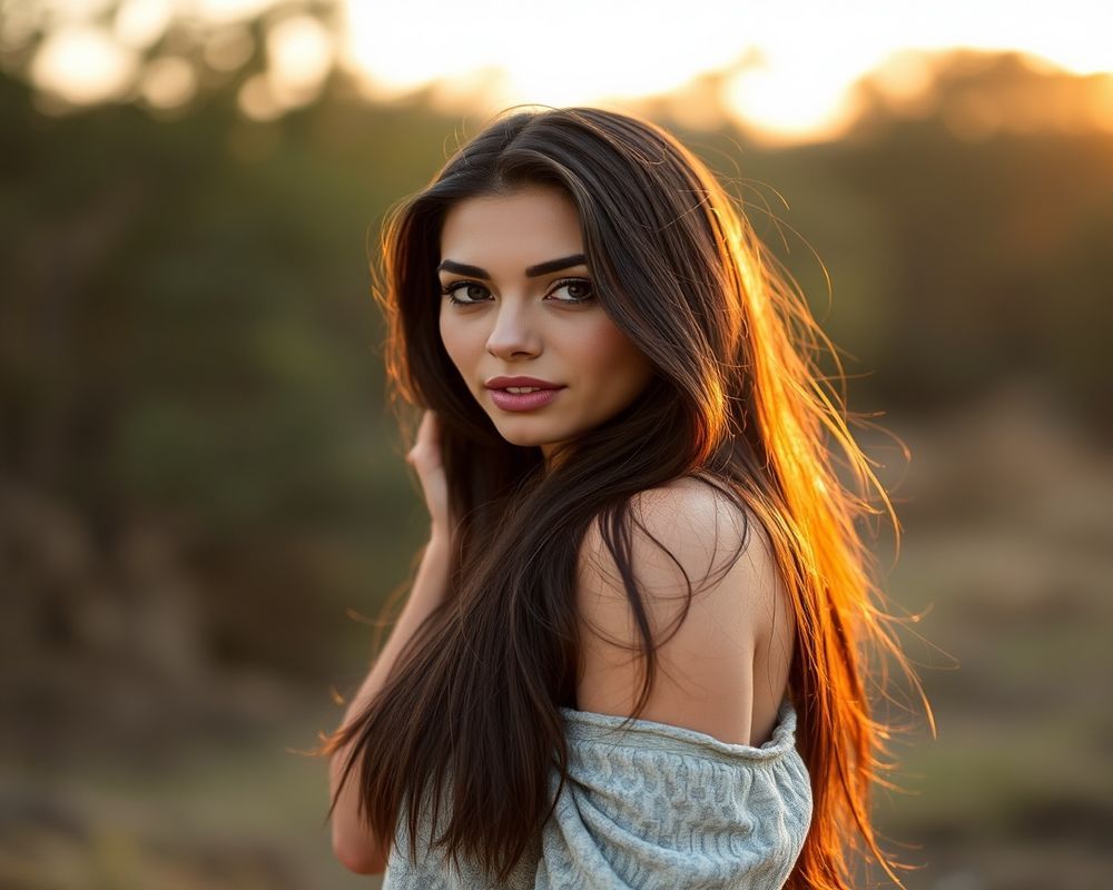 Isabella Pereira natural outdoor lifestyle portrait