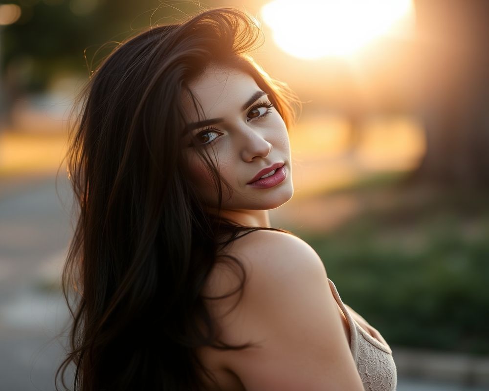 Isabella Restrepo natural outdoor lifestyle portrait