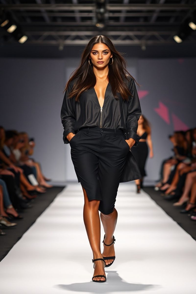 Isabella Restrepo fashion runway walk