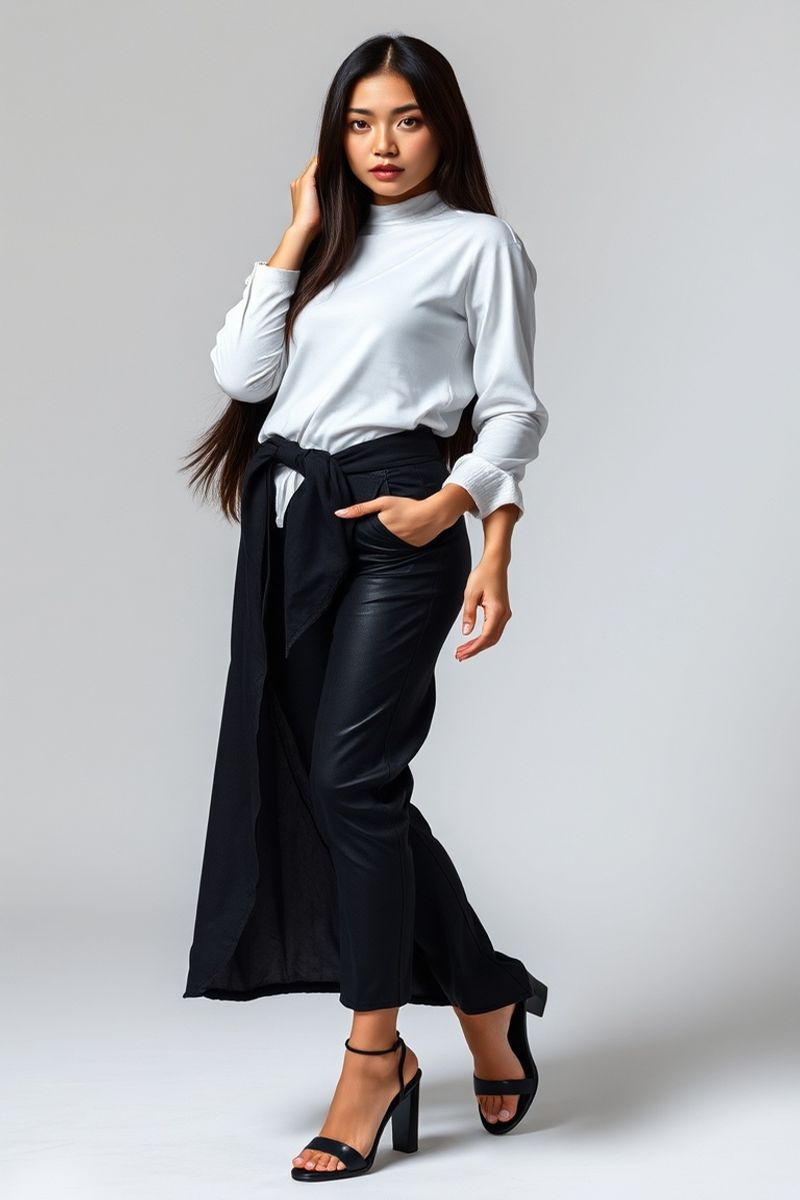 Isabella Reyes full body editorial pose