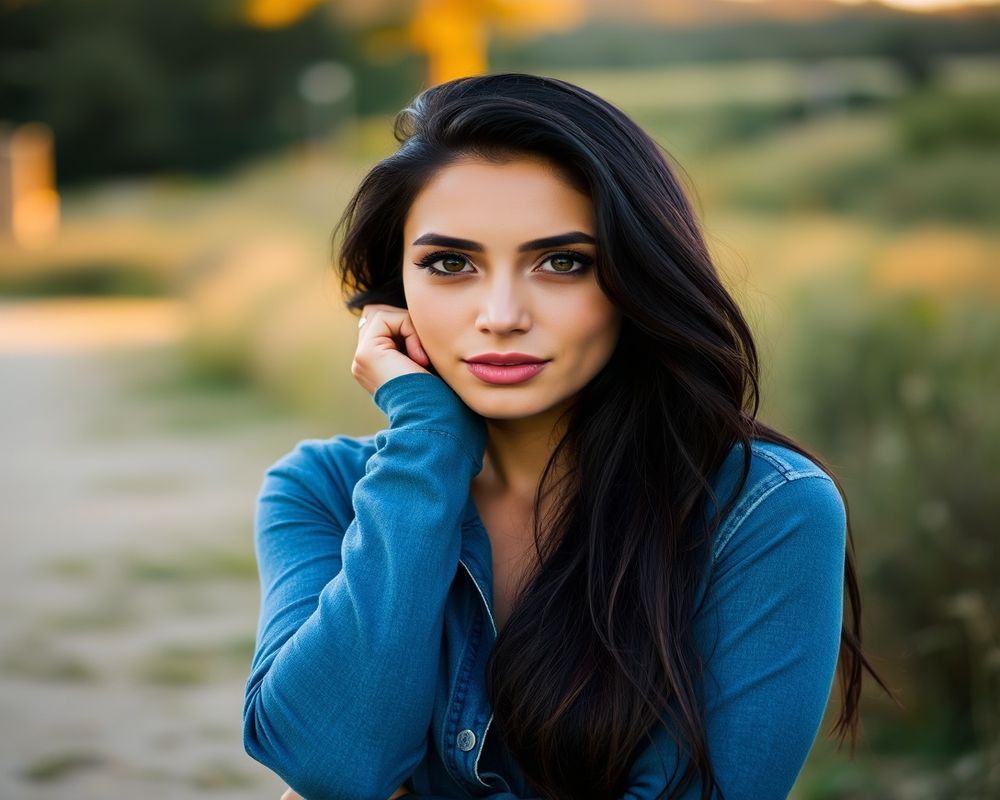 Isabella Rodrigues lifestyle personality shot in natural outdoor setting