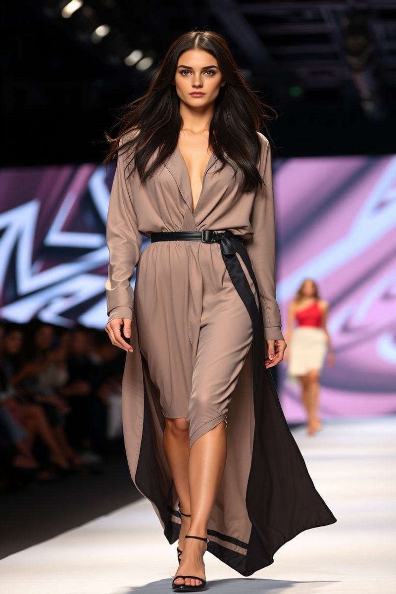Isabella Romano fashion runway walk