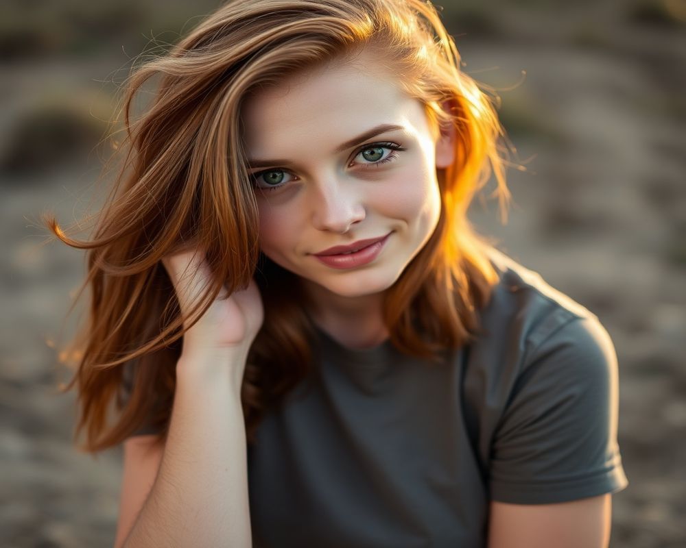 Isabelle Clarke lifestyle personality shot in natural outdoor setting