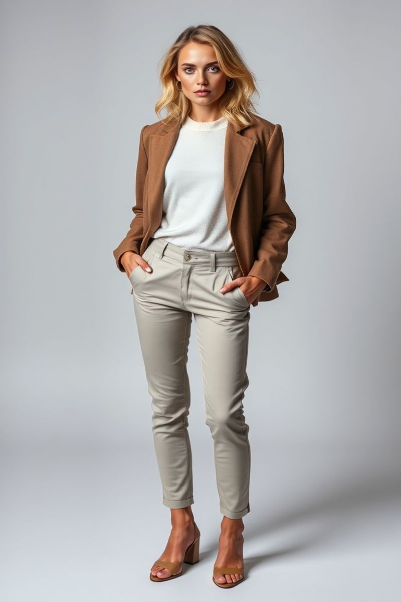 Isabelle Thornton full body editorial pose