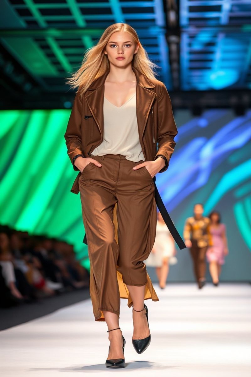 Isabelle Thornton fashion runway walk