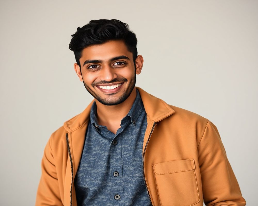 Ishaan Kapoor commercial brand campaign photo with natural smile