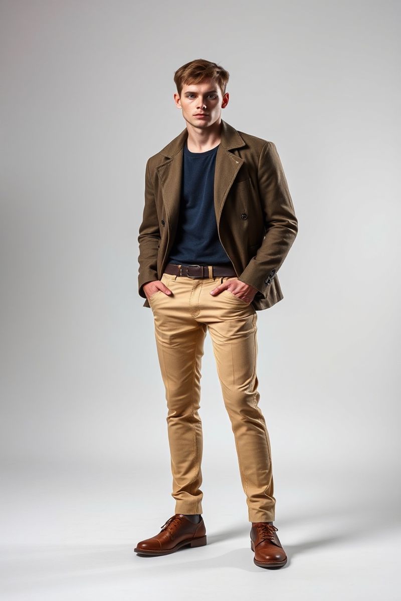 James Hartley full body editorial pose