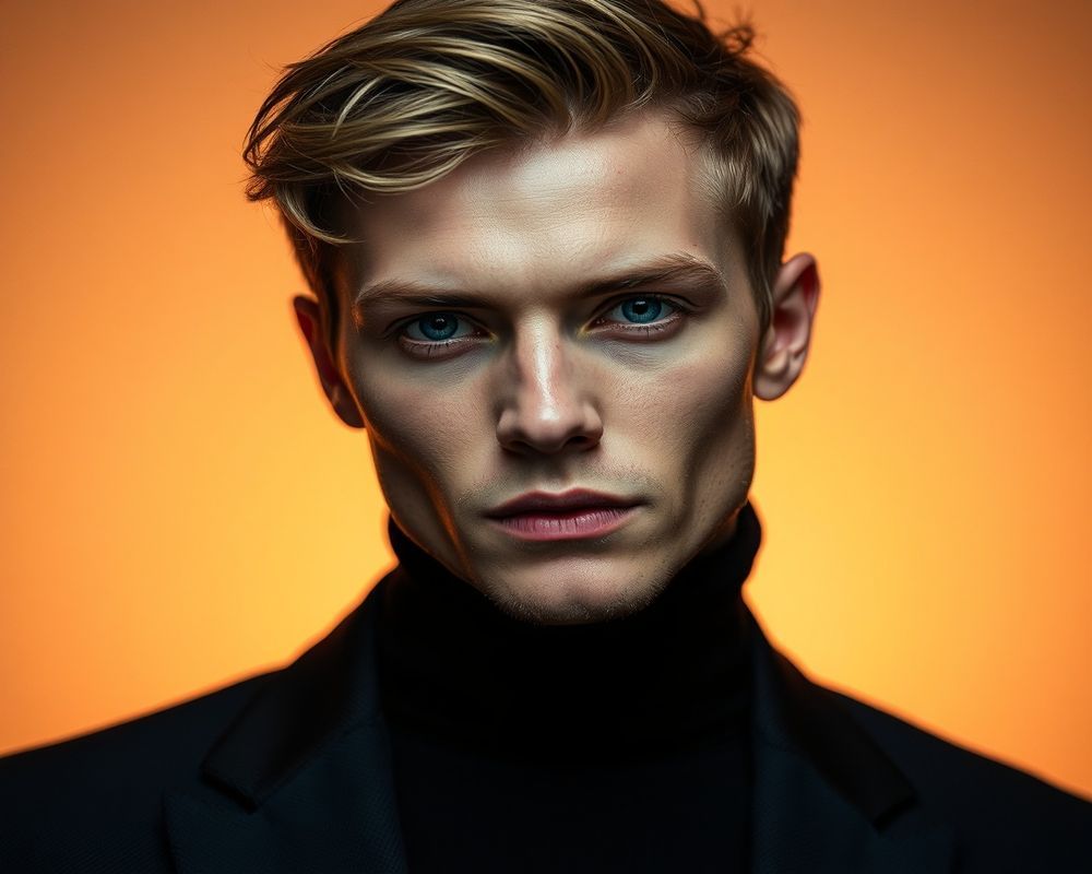 James Hartley high fashion editorial