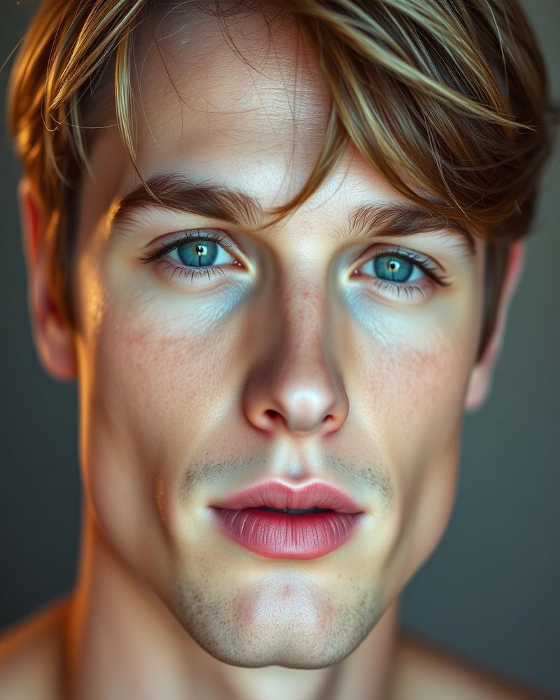 James Hartley beauty close-up portrait