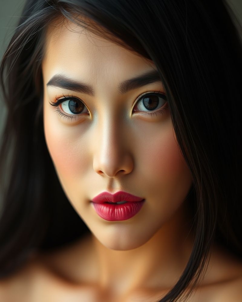 Jasmine Diaz beauty close-up portrait