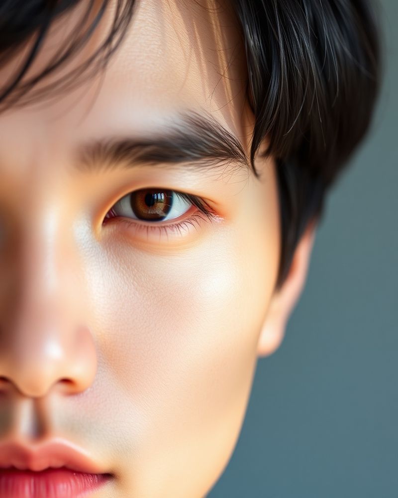 Ji-hoon Park beauty close-up portrait