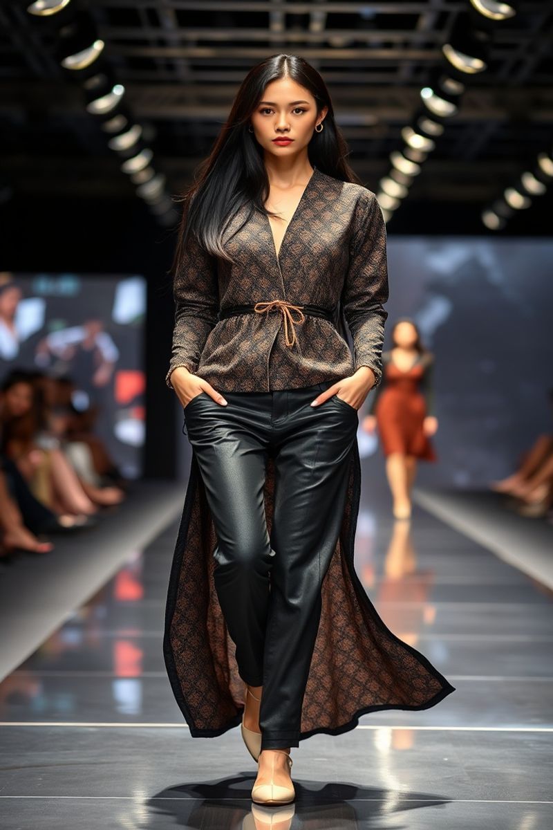 Ji-hye Park fashion runway walk