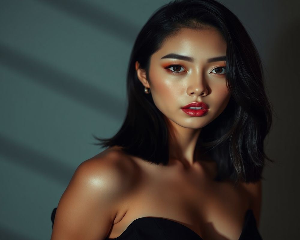 Ji-Won Kim high fashion editorial