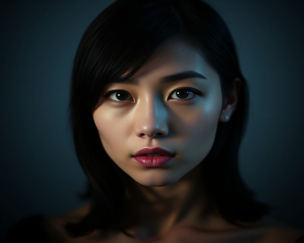 Ji-Won Kim artistic creative portrait