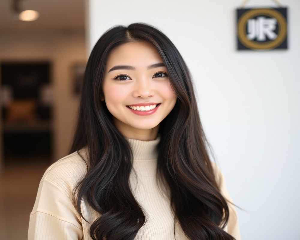 Ji-woo Park commercial brand campaign with natural smile