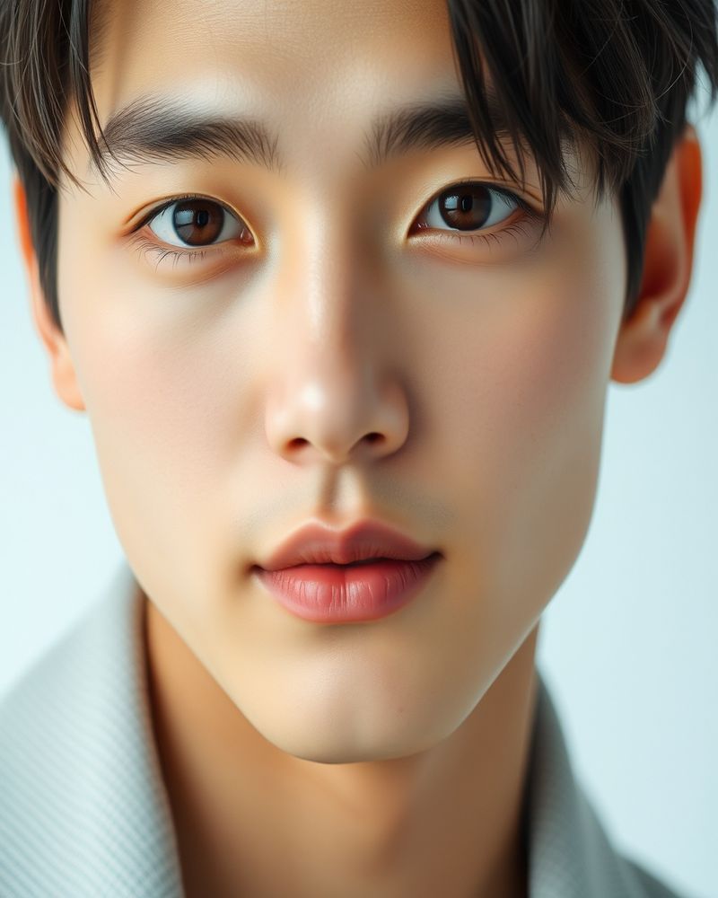 Jin-Ho Kim beauty close-up portrait with soft lighting