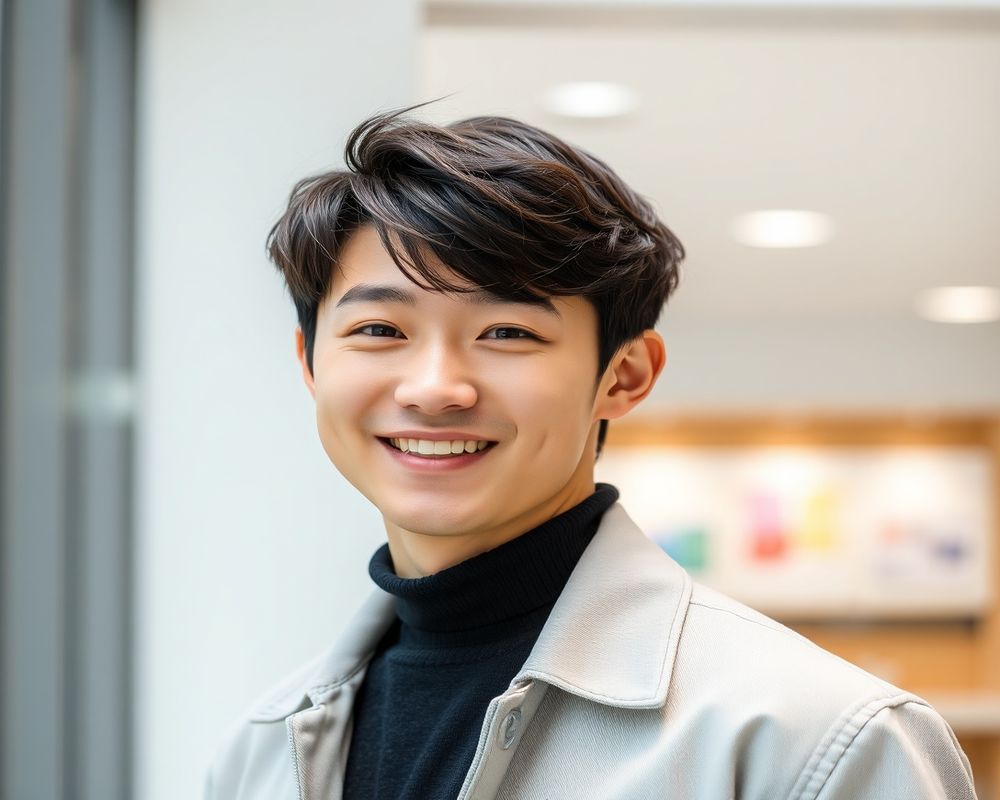 Jin Park commercial brand campaign with natural smile