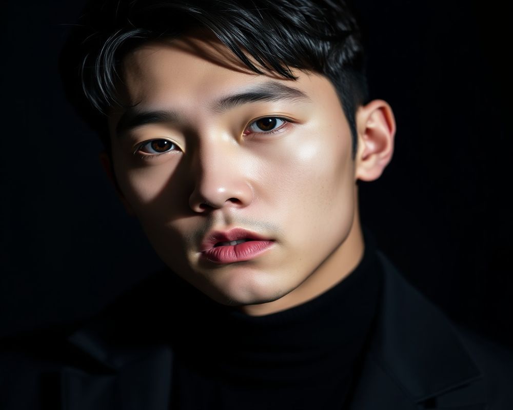 Jiwoo Kang high fashion editorial photograph