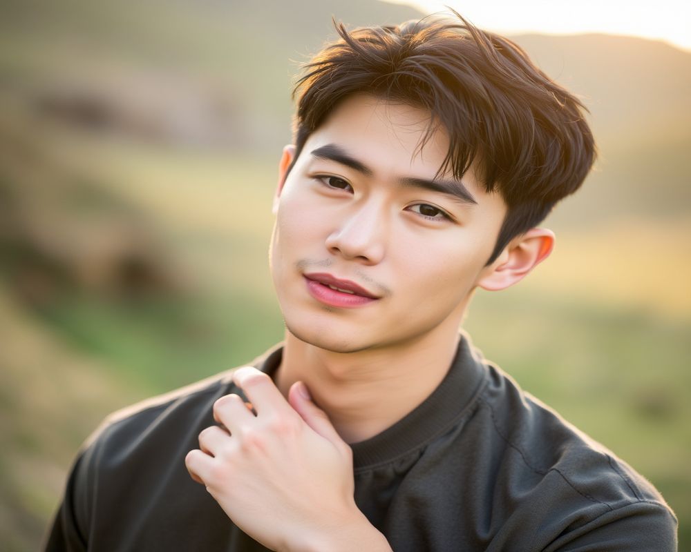 Jiwoo Kang natural outdoor lifestyle portrait