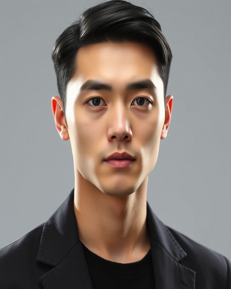 Joon-Min Park professional headshot with studio lighting and neutral background