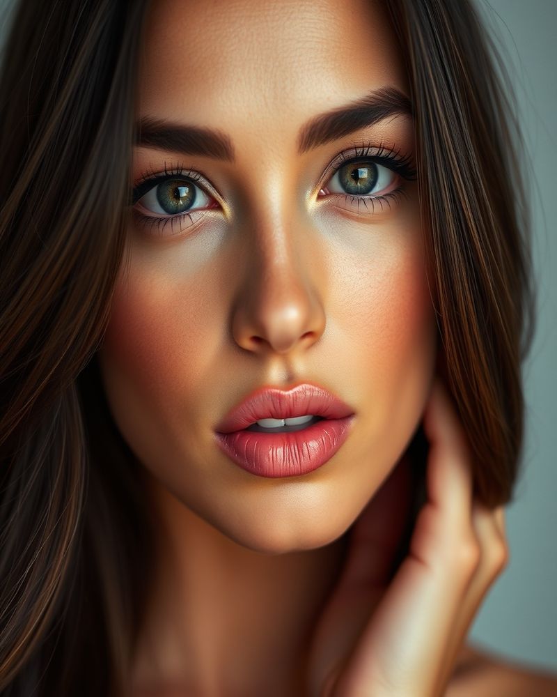 Julia Costa beauty close-up portrait