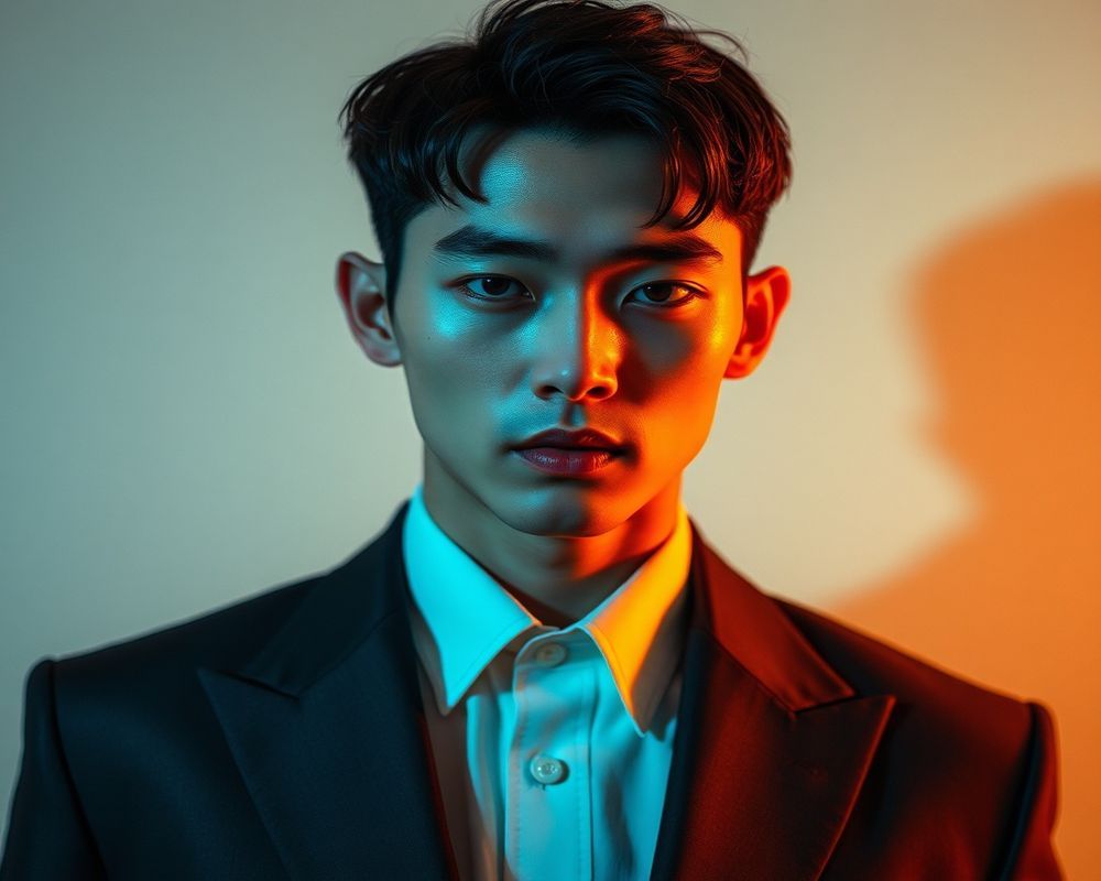 Jun-ho Kim high fashion editorial