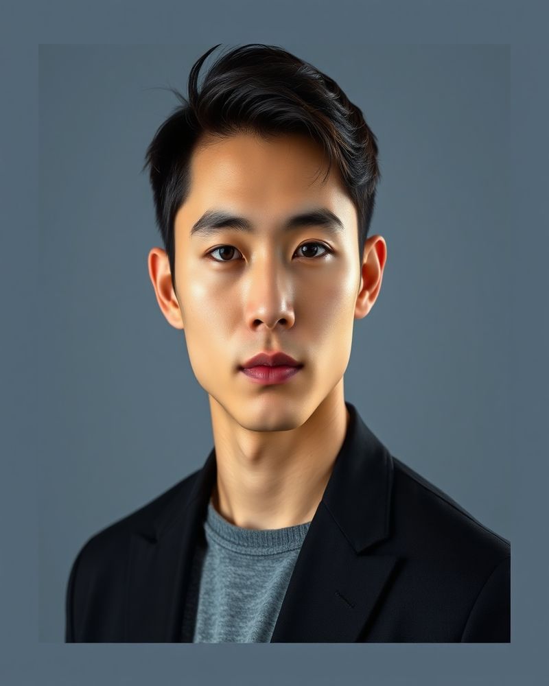 Jun Park professional headshot, studio lighting with neutral background