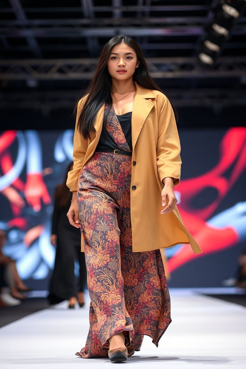 Katrina Mae Santos fashion runway walk